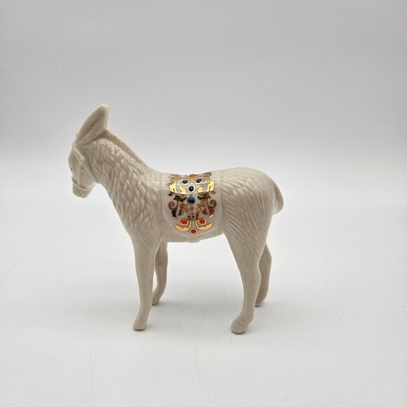 Lenox China Jewels Nativity Donkey - Picture 2 of 8